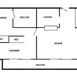 2 Pieces + Avec Piscine Et Parking, 6 Couchages, Proche - - Fr-1-81-473 Апартаменты *