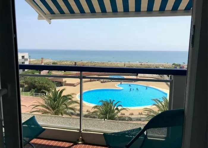 2 Pieces + Avec Piscine Et Parking, 6 Couchages, Proche - - Fr-1-81-473 Le Barcarès